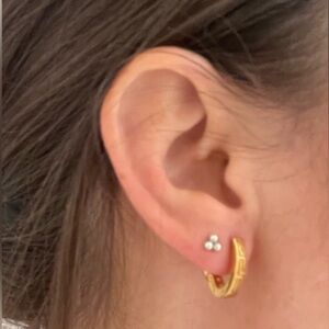 Versace Earrings -  Gold!